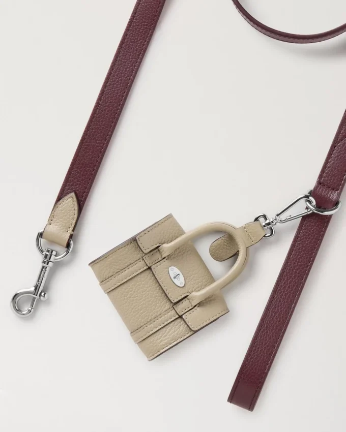 Bayswater Hundekotbeutelhalter Dune & Oxblood Small Classic Grain Bayswater Hundekotbeutelhalter Dune & Oxblood Small Classic Grain