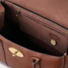 Bayswater in Eiche, kleine Tasche aus Leder mit klassischer Narbung, Mulberry Bayswater in Eiche, kleine Tasche aus Leder mit klassischer Narbung, Mulberry