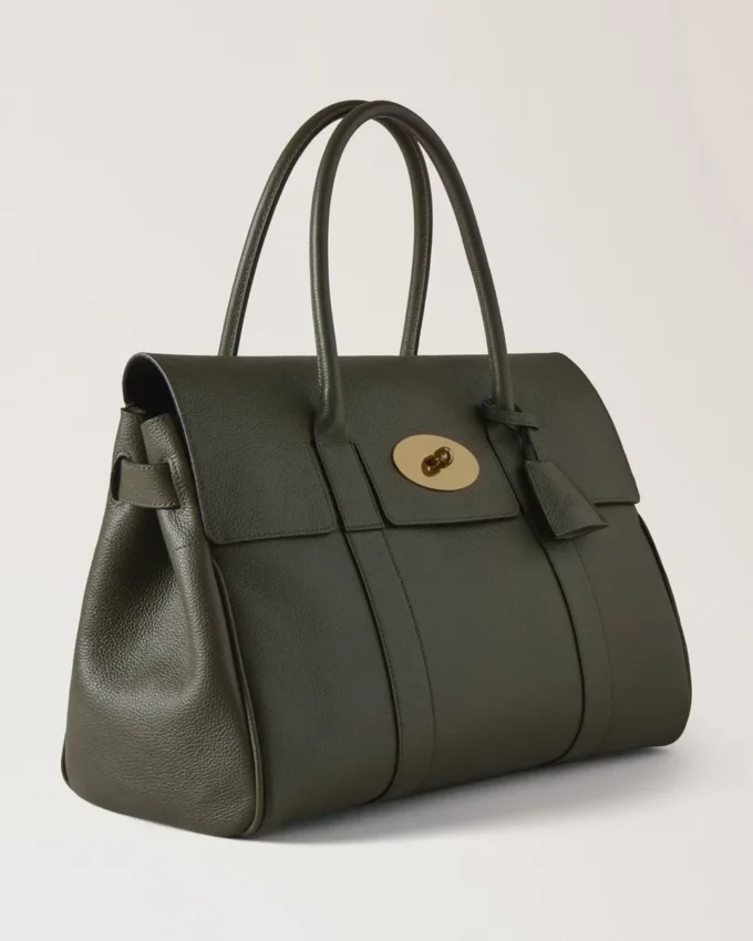 Bayswater Juniper Green Small Classic Grain Damen Bayswater Juniper Green Small Classic Grain Damen
