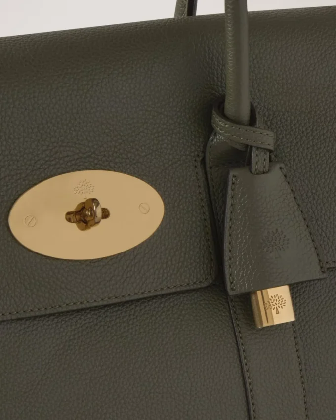Bayswater Juniper Green Small Classic Grain Damen Bayswater Juniper Green Small Classic Grain Damen