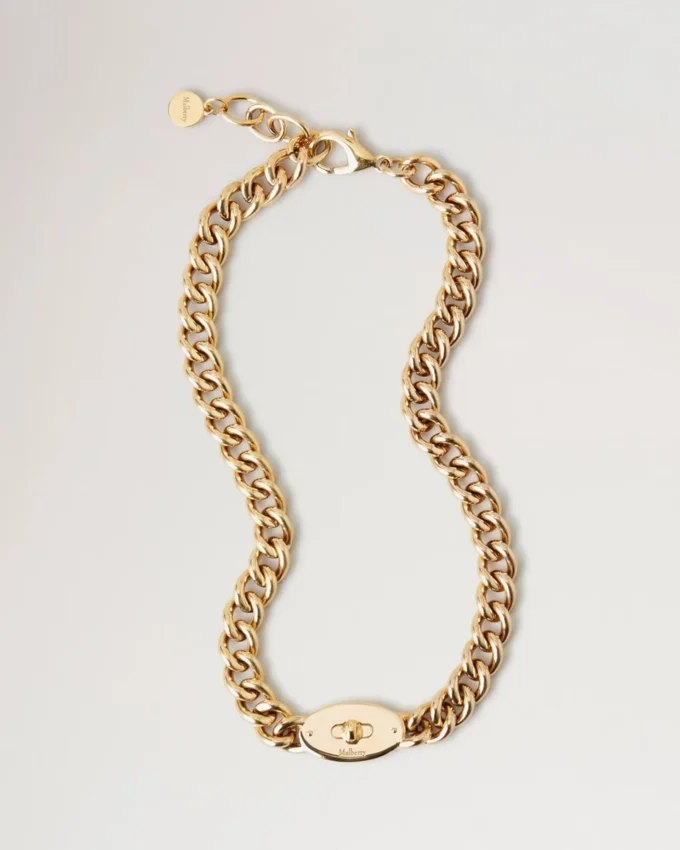 Bayswater Klobige Kettenhalskette Gold Edelstahl Bayswater Klobige Kettenhalskette Gold Edelstahl