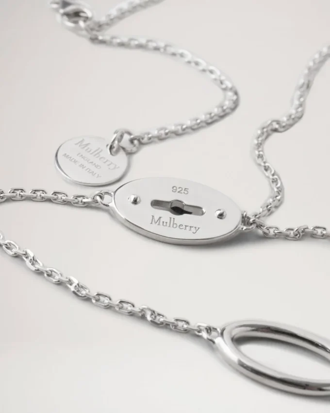 Bayswater Lange Halskette Silber Sterlingsilber Damen Bayswater Lange Halskette Silber Sterlingsilber Damen