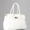Bayswater Pre-Loved White Soft Tumbled Pre-Loved Taschen