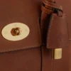Bayswater Satchel aus Oak Nvt-Leder Schultertasche Mulberry Bayswater Satchel aus Oak Nvt-Leder Schultertasche Mulberry