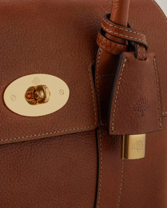 Bayswater Satchel aus Oak Nvt-Leder Schultertasche Mulberry Bayswater Satchel aus Oak Nvt-Leder Schultertasche Mulberry