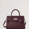 Bayswater Satchel Black Cherry Heavy Grain Bayswater