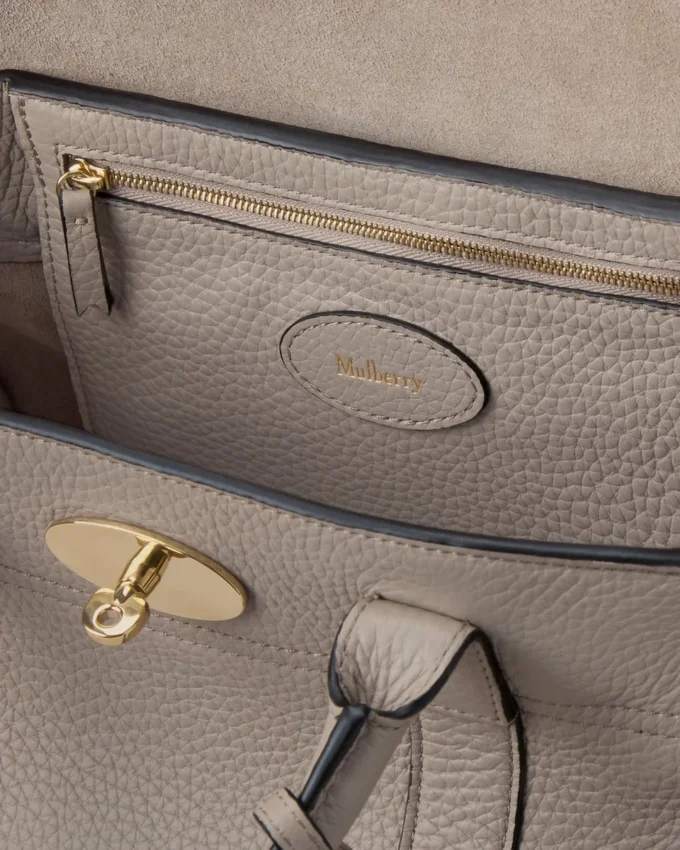 Bayswater Satchel Cashmere Taupe Heavy Grain Damen Bayswater Satchel Cashmere Taupe Heavy Grain Damen