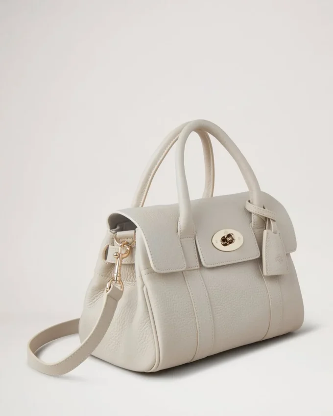 Bayswater Satchel Chalk Heavy Grain Damen