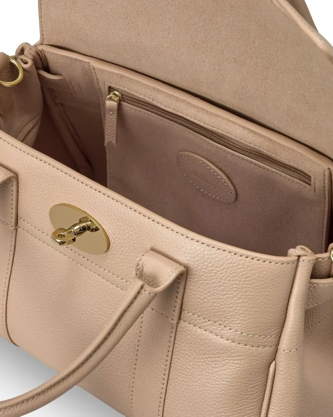 Bayswater Satchel Crumpet Small Classic Grain Damen