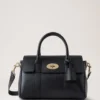 Bayswater Satchel in Schwarz, klein, klassisches Mulberry-Leder Bayswater Satchel in Schwarz, klein, klassisches Mulberry-Leder