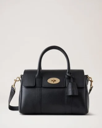 bayswater satchel in schwarz klein klassisches mulberry leder 1 330x413 - Bayswater Satchel in Schwarz, klein, klassisches Mulberry-Leder
