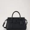 Bayswater Satchel Schwarz Bayswater mit natürlicher Narbung Bayswater Satchel Schwarz Bayswater mit natürlicher Narbung
