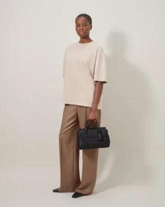 Bayswater Satchel Schwarz Bayswater mit natürlicher Narbung