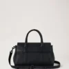 Bayswater Satchel Schwarz Bayswater mit natürlicher Narbung Bayswater Satchel Schwarz Bayswater mit natürlicher Narbung