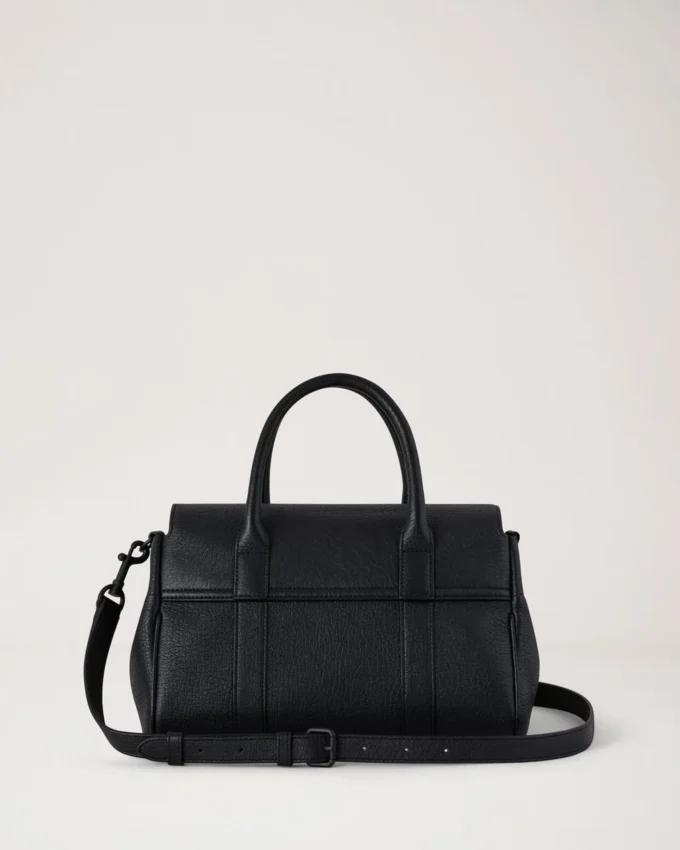 Bayswater Satchel Schwarz Bayswater mit natürlicher Narbung Bayswater Satchel Schwarz Bayswater mit natürlicher Narbung