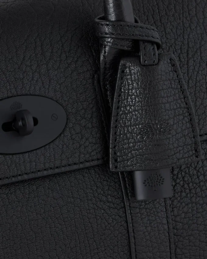 Bayswater Satchel Schwarz Bayswater mit natürlicher Narbung Bayswater Satchel Schwarz Bayswater mit natürlicher Narbung