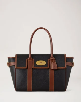 Bayswater Schwarz & Cognac Bio-basiertes Scotchgrain Damen