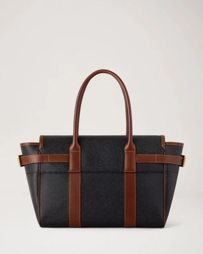 Bayswater Schwarz & Cognac Bio-basiertes Scotchgrain Damen