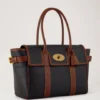 Bayswater Schwarz & Cognac Bio-basiertes Scotchgrain Damen