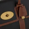 Bayswater Schwarz & Cognac Bio-basiertes Scotchgrain Damen