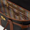 Bayswater Schwarz & Cognac Bio-basiertes Scotchgrain Damen