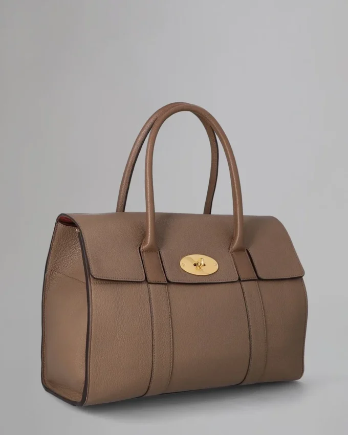 Bayswater Secondhand Taupe Classic Grain Secondhand-Taschen Bayswater Secondhand Taupe Classic Grain Secondhand-Taschen