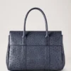 Bayswater Stormy Blue Straußenleder Damen Bayswater Stormy Blue Straußenleder Damen