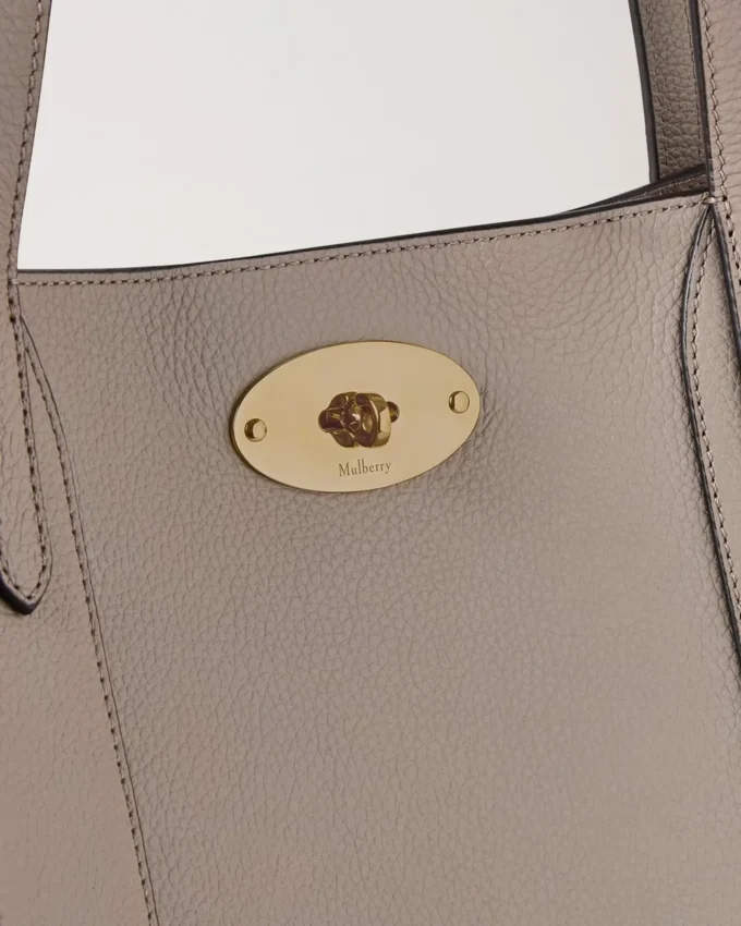 Bayswater Tote Cashmere Taupe Small Classic Grain