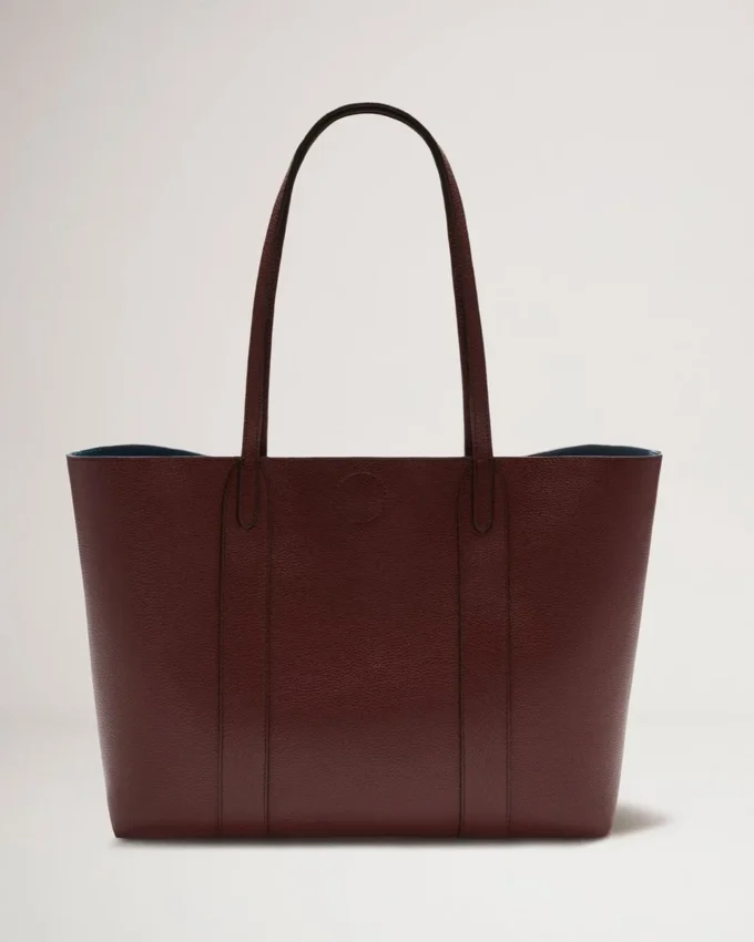 Bayswater Tote in Burgunderrot, kleines klassisches Narbleder, Mulberry Bayswater Tote in Burgunderrot, kleines klassisches Narbleder, Mulberry