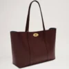 Bayswater Tote in Burgunderrot, kleines klassisches Narbleder, Mulberry Bayswater Tote in Burgunderrot, kleines klassisches Narbleder, Mulberry