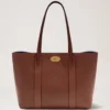 Bayswater Tote in Oak Small Classic Grain Schultertasche Mulberry Bayswater Tote in Oak Small Classic Grain Schultertasche Mulberry