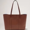Bayswater Tote in Oak Small Classic Grain Schultertasche Mulberry Bayswater Tote in Oak Small Classic Grain Schultertasche Mulberry