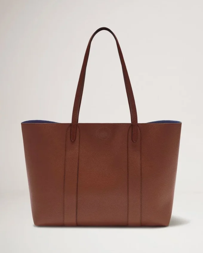 Bayswater Tote in Oak Small Classic Grain Schultertasche Mulberry Bayswater Tote in Oak Small Classic Grain Schultertasche Mulberry