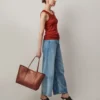 Bayswater Tote in Oak Small Classic Grain Schultertasche Mulberry Bayswater Tote in Oak Small Classic Grain Schultertasche Mulberry