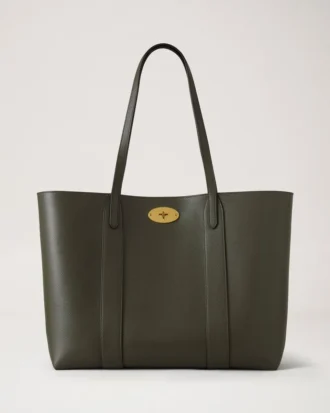 Bayswater Tote Juniper Green Small Classic Grain Bayswater Tote Juniper Green Small Classic Grain