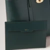 Bayswater Tote Mulberry Green Kleine klassische Narbung Bayswater Tote Mulberry Green Kleine klassische Narbung