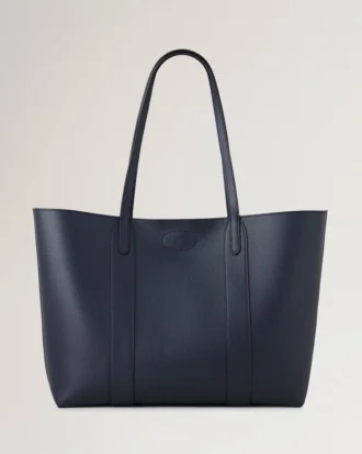 Bayswater Tote Night Sky & Poplin Blue Kleine klassische Narbung mit Kontrast Bayswater Tote Night Sky & Poplin Blue Kleine klassische Narbung mit Kontrast