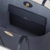 Bayswater Tote Night Sky & Poplin Blue Kleine klassische Narbung mit Kontrast Bayswater Tote Night Sky & Poplin Blue Kleine klassische Narbung mit Kontrast