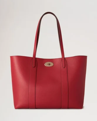 Bayswater Tote Scarlet Red Small Classic Grain Damen Bayswater Tote Scarlet Red Small Classic Grain Damen