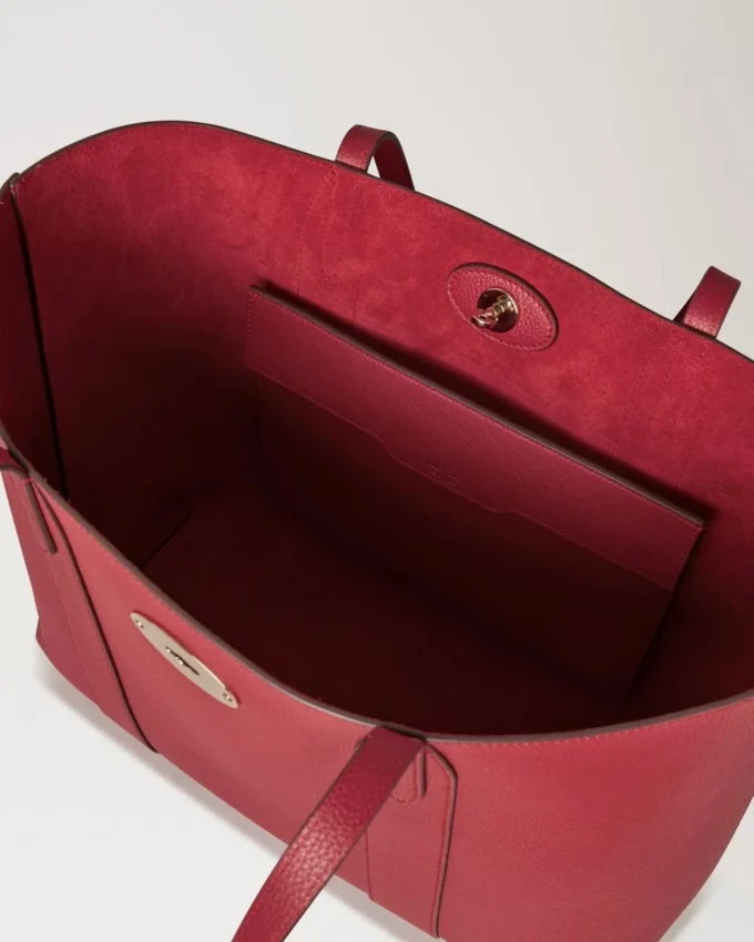 Bayswater Tote Scarlet Red Small Classic Grain Damen Bayswater Tote Scarlet Red Small Classic Grain Damen