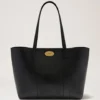 Bayswater Tote Schwarz Small Classic Grain Damen Bayswater Tote Schwarz Small Classic Grain Damen