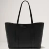 Bayswater Tote Schwarz Small Classic Grain Damen Bayswater Tote Schwarz Small Classic Grain Damen