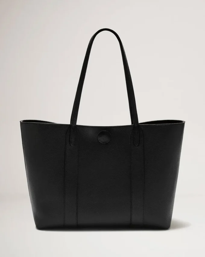 Bayswater Tote Schwarz Small Classic Grain Damen Bayswater Tote Schwarz Small Classic Grain Damen