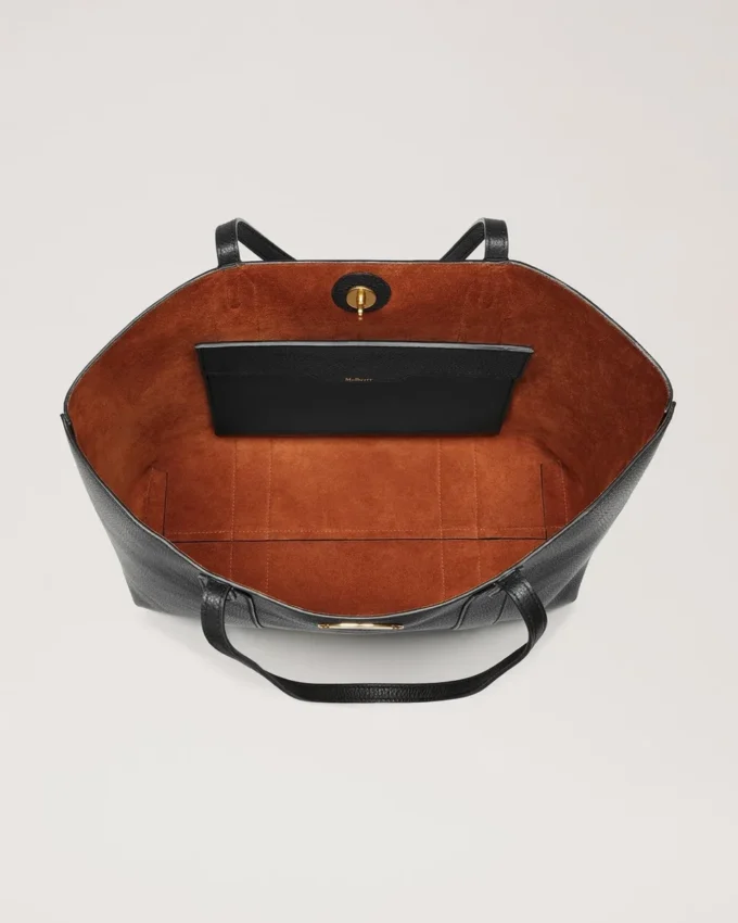 Bayswater Tote Schwarz Small Classic Grain Damen Bayswater Tote Schwarz Small Classic Grain Damen