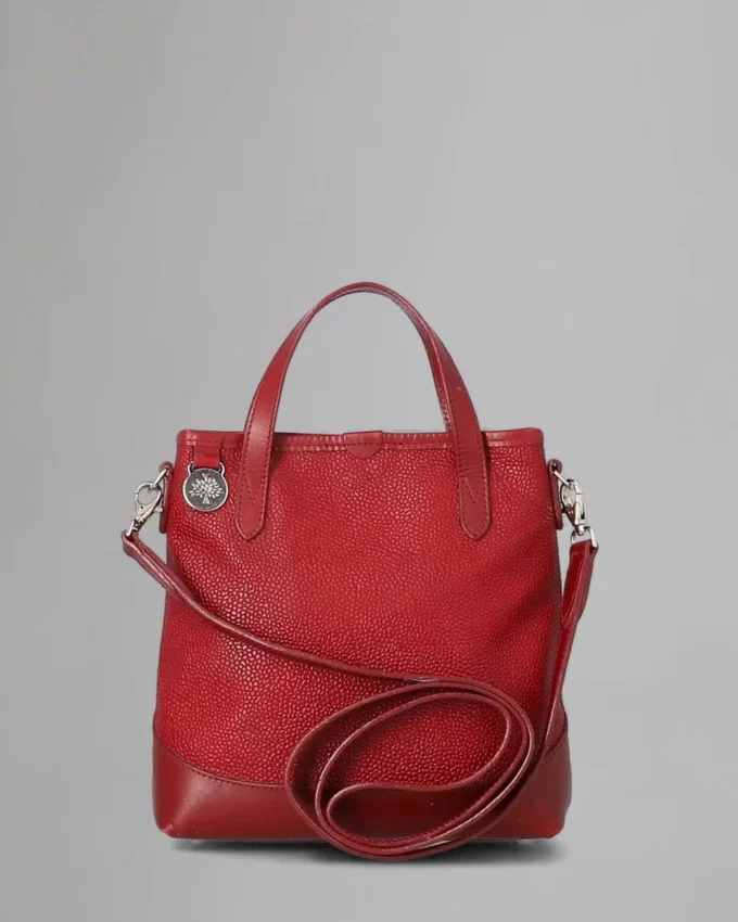 Bell Pre-Loved Scotchgrain Bordeaux Pre-Loved Taschen Bell Pre-Loved Scotchgrain Bordeaux Pre-Loved Taschen