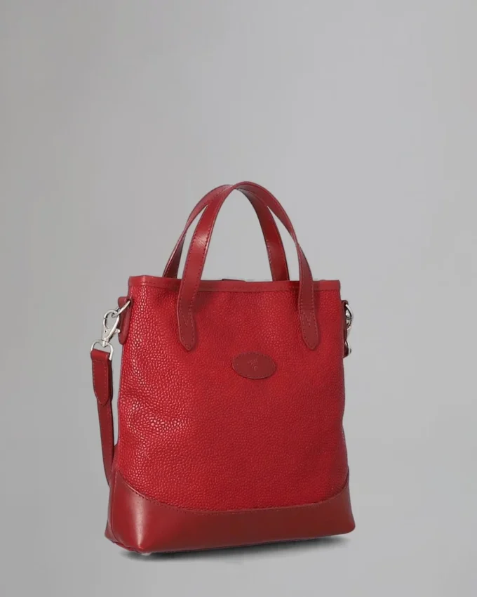 Bell Pre-Loved Scotchgrain Bordeaux Pre-Loved Taschen Bell Pre-Loved Scotchgrain Bordeaux Pre-Loved Taschen