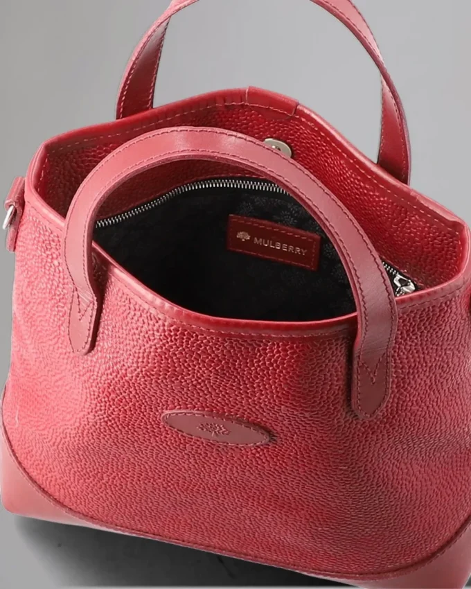 Bell Pre-Loved Scotchgrain Bordeaux Pre-Loved Taschen Bell Pre-Loved Scotchgrain Bordeaux Pre-Loved Taschen