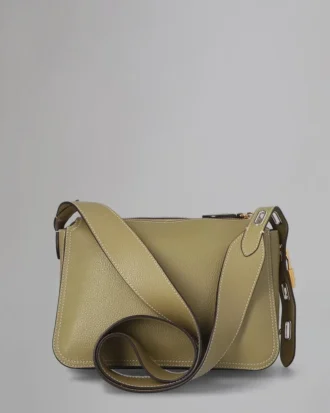 Billie Secondhand Sommer Khaki Klein Klassische Narbung