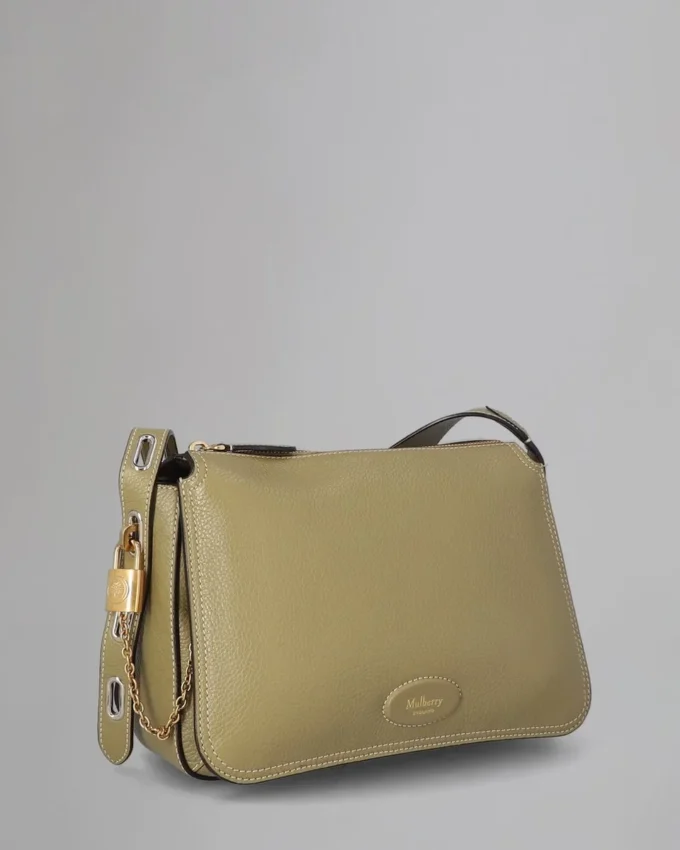 Billie Secondhand Sommer Khaki Klein Klassische Narbung Billie Secondhand Sommer Khaki Klein Klassische Narbung