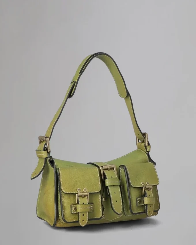 Blenheim Secondhand Apple Natural Veg Tanned Secondhand-Taschen